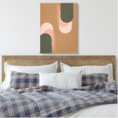 boho - kunst werkt geweldig in elke kamer canvas afdruk (Insitu (Slaapkamer))