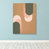 boho - kunst werkt geweldig in elke kamer canvas afdruk (Insitu (Houten vloer))