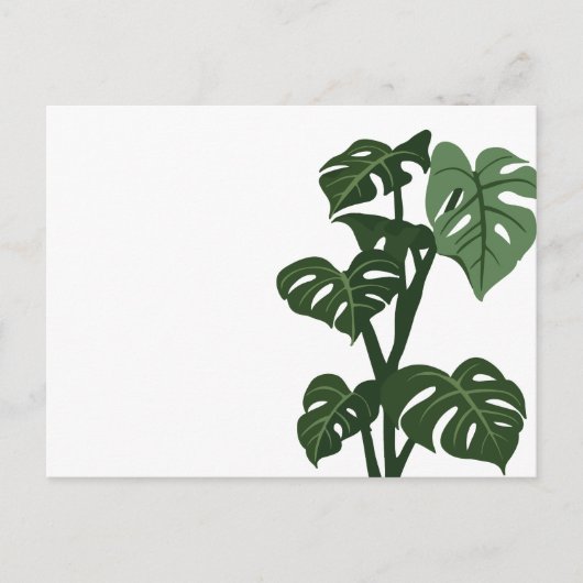 Boho kunstblad briefkaart (Voorkant)