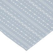 Boho Kust Pijl Streep Geometrisch Stof Blauw Korte Tafelloper (Hoek)