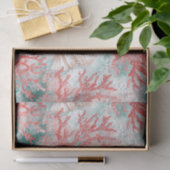 Boho Kust Zeeschelpenpatroon Tissuepapier (Geschenk)