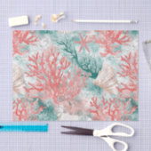 Boho Kust Zeeschelpenpatroon Tissuepapier (Craft)