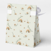 Boho kwekerij  meisje outfit dank u bedankdoosjes (Achterkant)