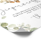 Boho kwekerij  outfit luier loterij teken poster (Hoek)