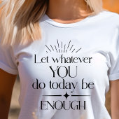 Boho laat alles wat je doet Motivatie genoeg zijn Tri-Blend Shirt