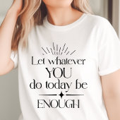 Boho laat alles wat je doet Motivatie genoeg zijn Tri-Blend Shirt