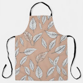 Boho laat kunst schort (Voorkant)