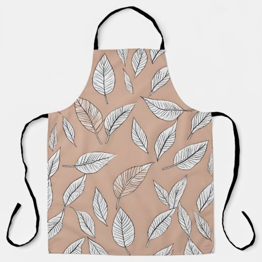 Boho laat kunst schort (Voorkant)