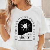 Boho laat vandaag genoeg zon en hand zijn Tri-Blend shirt