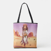 boho Ladies Tote Bag (Achterkant)