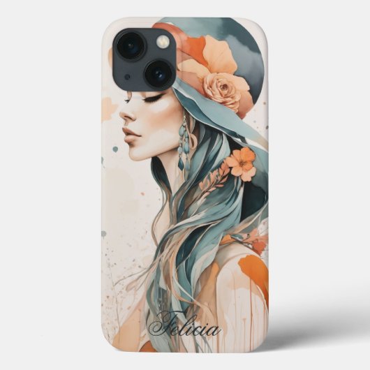 Boho Lady Case-Mate iPhone Case (Achterkant)