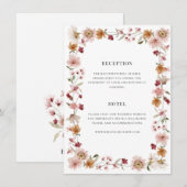 Boho Landelijke Kaart met Enveloppe (Voorkant / Achterkant)