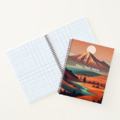Boho landschap notitieboek (Binnen)
