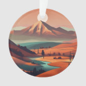 Boho landschap ornament (voorkant)