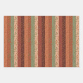 Boho Leaf Patroon Rustieke Home Decor Inpakpapier Vel (Voorkant 2)