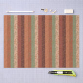 Boho Leaf Patroon Rustieke Home Decor Tissuepapier (Craft)