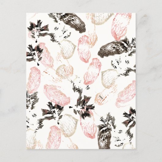 Boho Leaves and Feathers-programma's (Achterkant)