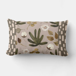 Boho Leaves Beige en Green Sierkussen Kussen