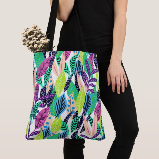 Boho Leaves Tote Bag (Dichtbij)
