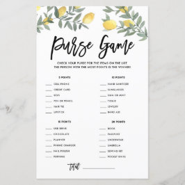 Boho Lemon wat is er in je Purse Vrijgezellenfeest