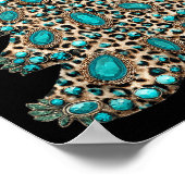 Boho Leopard Christmas Tree Cheetah Print Coquette (Hoek)