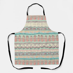 Boho leuk patroon schort