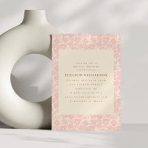  Boho Licht Blush Roze Bloemen Vrijgezellenfeest