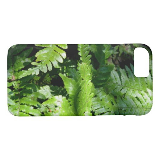 Boho licht groen Spring bos Varens Case-Mate iPhone Case (Achterkant (Horizontaal))