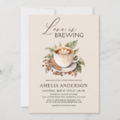 Boho Liefde Bruist Bruiloft Borrel Kaart (Voorkant)