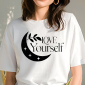 Boho Liever Zelf Halve Maan Inspirerend  Tri-Blend Shirt