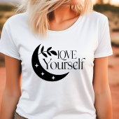 Boho Liever Zelf Halve Maan Inspirerend  Tri-Blend Shirt