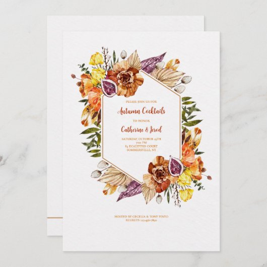 Boho-Lijst Kaart (Voorkant / Achterkant)