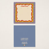 Boho Lijst Oorbel Ketting Sieraden Display Kaart (Voorkant /achterkant)