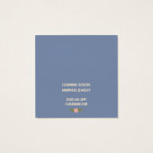 Boho Lijst Oorbel Ketting Sieraden Display Kaart (Achterkant)