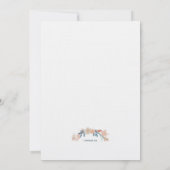 Boho Lijst Save the Date Kaart (Achterkant)