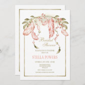 Boho Lijst Shower Kaart (Voorkant / Achterkant)