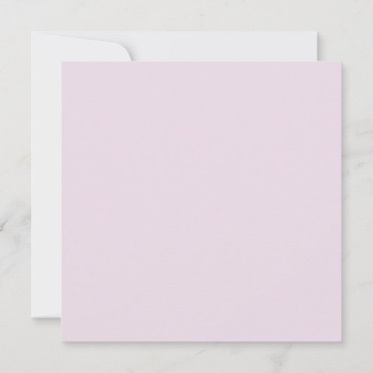 Boho Lila Bloemen Bruiloft Save the Date (Achterkant)