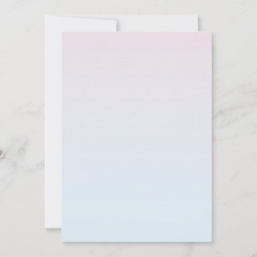 Boho lila decoratieve lesbische bruiloft kaart (Achterkant)