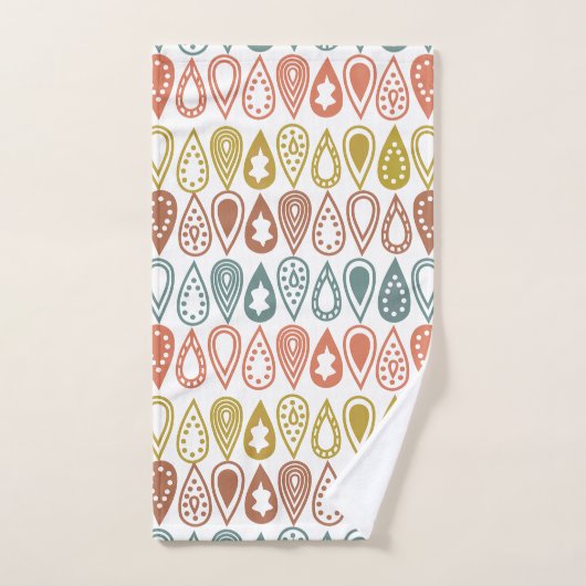 Boho Lines Bad Handdoek (Handdoek)