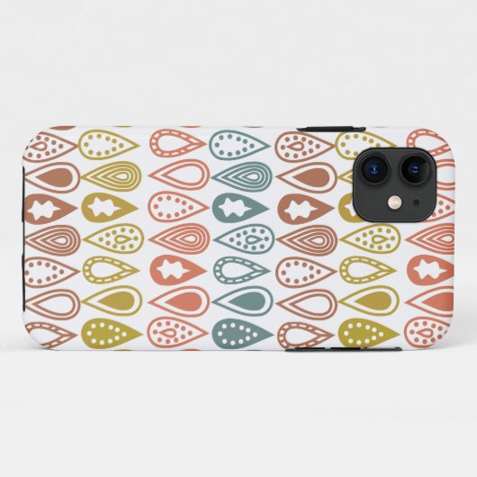 Boho Lines Case-Mate iPhone Case (Achterkant (horizontaal))