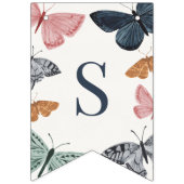 Boho Little Butterfly Baby shower Decor Vlaggetjes (Eerste vlag)