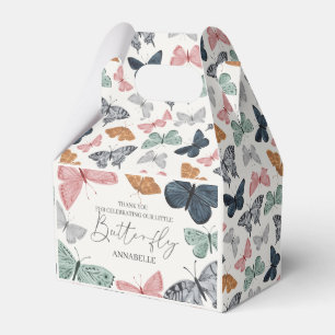 Boho Little Butterfly Baby shower of Verjaardag Bedankdoosjes