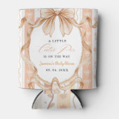 Boho Little Cutie Pie Thanksgiving Baby Shower Blikjeskoeler (Voorkant)