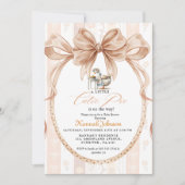  Boho Little Cutie Pie Thanksgiving Baby Shower Kaart (Voorkant)