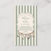 Boho Little Fisherman Vist boeken voor Baby Informatiekaartje (Voorkant)