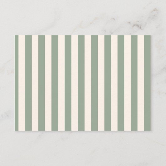 Boho Little Fisherman Vist Diapper Raffle Informatiekaartje (Achterkant)