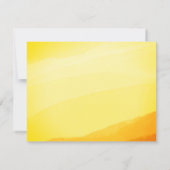 Boho Little Gold Sunshine Birthday Hartelijk dank Bedankkaart (Achterkant)