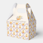 Boho Little Lamb Pompoen Waterverf Baby shower Bedankdoosjes (Voorkant Zijde)