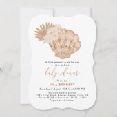 Boho Little Mermaid is onderweg naar het Baby show Kaart (Voorkant)