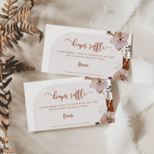 Boho Little pumpkin-kaartje Informatiekaartje